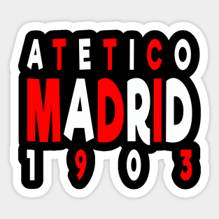 Atletico Madrid Classic Sticker